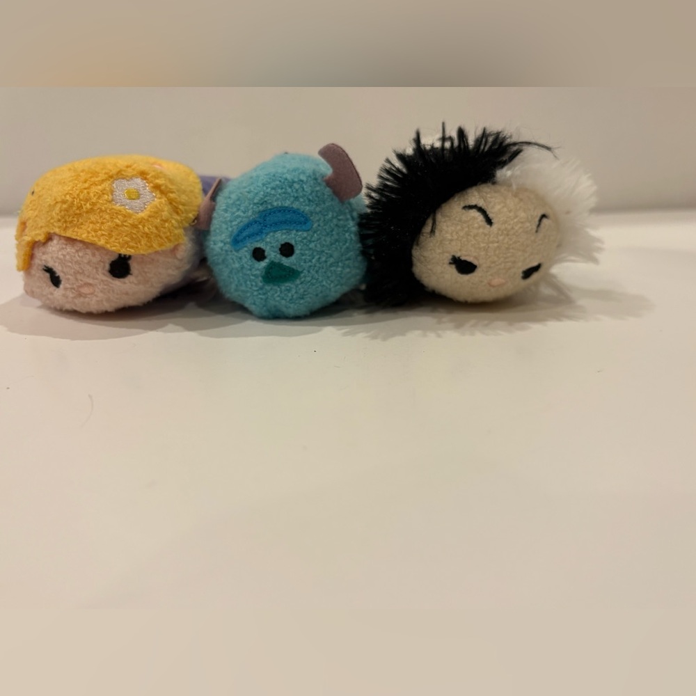 Three Disney Tsum Tsums